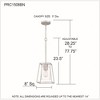 Quoizel Lighting Prescott 1 - Light Pendant in  Brushed Nickel - 4 of 4