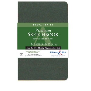Stillman & Birn Delta Series - Softcover Sketchbook - Portrait 5 x 8 - 270gsm Ivory Paper - 1 of 2