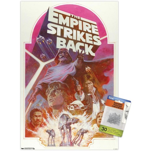  Trends International Star Wars: The Empire Strikes Back - One  Sheet 2 Wall Poster, 22.375 x 34, Premium Unframed Version: Posters &  Prints