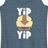 Women's - Avatar: The Last Airbender - Cute Appa Yip Yip Graphic Racerback Tank - 2 of 4
