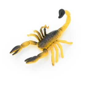 Collectible Wildlife Gifts | Scorpion, Arachnids, Orange & Brown, Rubber, Arachnid, Realistic Figure, Model, Toys, Gift,   2 1/2 Inches.   F1514 B103 - 1 of 4