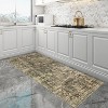 Runner Rug Washable Non-Slip Vintage Area Rug Hallway Bedroom Living Room Kitchen Soft Floor Runner Stain-Resistant Low Pile Laundry Room - 4 of 4