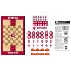 MasterPieces Officially licensed NCAA Indiana Hoosiers Checkers Board Game for Families and Kids ages 6 and Up - 3 of 4