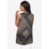 Jessica London Women's Plus Size Georgette Tunic Tank - 3 of 4