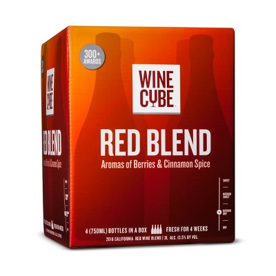 red blend box wine