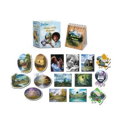 Bob Ross: Happy Little Magnets - (Rp Minis) (Paperback)