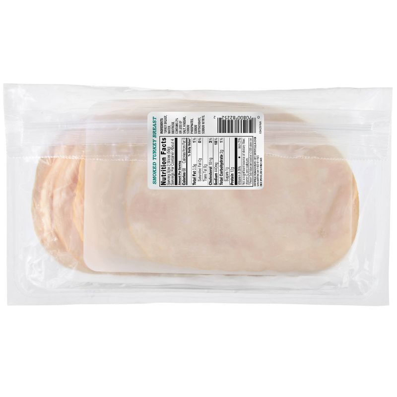 Prime Fresh Smoked Turkey Breast Lunchmeat - 7oz, 3 of 4