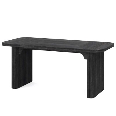 NicBex 62.20" Rectangle Dining Table Modern Center Table with Wood Tabletop for Living Room & Office