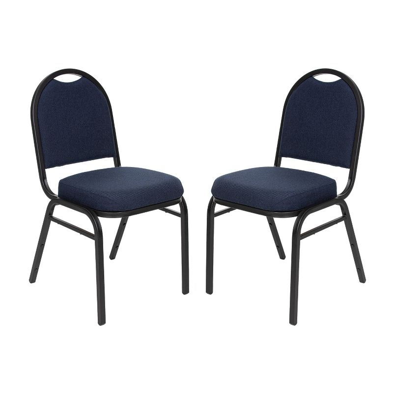2pk Premium Fabric Upholstered Stack Chair - Hampden Furnishings, 1 of 8