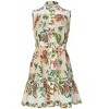 VENUS Womens Ruffle Hem Shirt Dress - 3 of 3