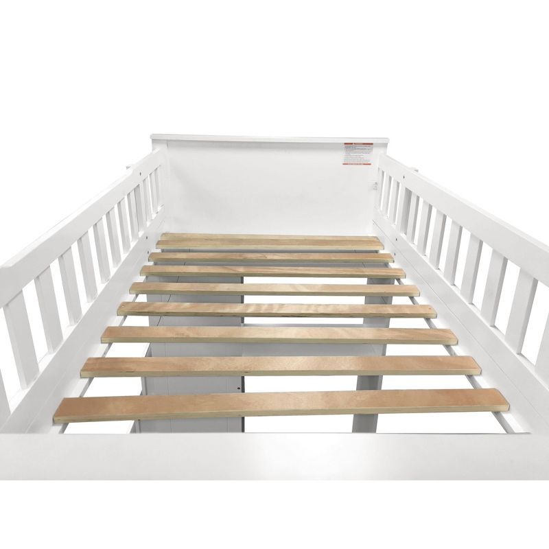 Twin Willoughby Kids&#39; Loft Bed White - Acme Furniture, 5 of 7