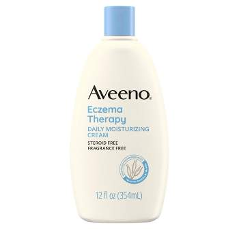 Aveeno Eczema Therapy Daily Soothing Body Cream for Dry and Itchy Skin with Oatmeal - Unscented - 12 fl oz