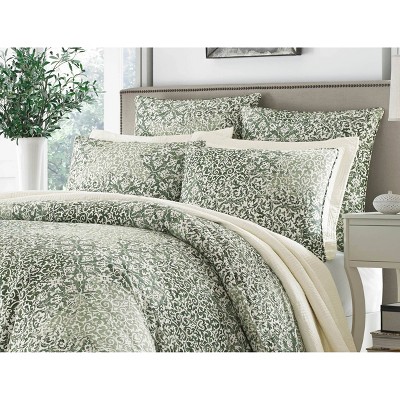 Abingdon Comforter Set Green Stone Cottage Target