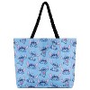 Disney Mickey and Stitch Tote bag - Girls, Boys, Teens, Adults - Mickey Minnie Mouse, Stitch, Classic Canvas Tote Travel Bag - 2 of 4