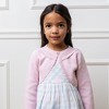 Hope & Henry Girls'  Cropped Special Detail Sweater Cardigan, Kids - 3 of 4