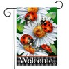 Briarwood Lane Spring Garden Flag 12x18 For Outdoor Ladybugs and Daisies For Spring Garden Flag Flags For Outside - 4 of 4