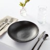 38oz Earthenware Houlton Dinner Bowl Dinner Black - Threshold™: Traditional Round Noodle Bowl, Dishwasher & Microwave Safe - image 2 of 3