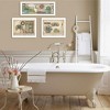 Garden Bath Collection 3-Piece Vignette By Pam Britton, Printed Wall Art, Ready To Hang Framed Poster, White Frame - 2 of 3