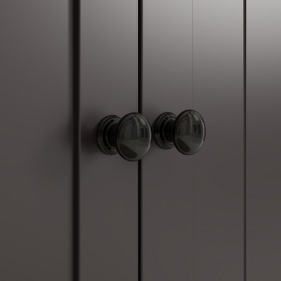 Coffee MDF Under Sink Bathroom Cabinet with Adjustable Shelf