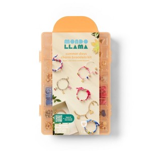Summer Craft Bandana Charm Jewlery Making Kit - Mondo Llama™ : Target