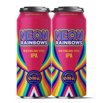 Ommegang Neon Rainbows IPA Beer - 4pk/16 fl oz Cans