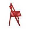 2pc Classic Solid Wood Folding Chair Set - Flora Home - 2 of 4