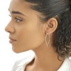 SHINE by Sterling Forever CZ Inside Out Teardrop Drop Earring - 2 of 3