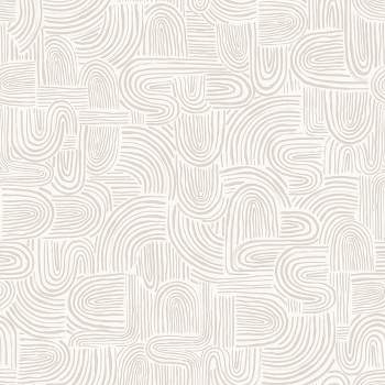 Tempaper Swell Sand Swirl Peel and Stick Wallpaper