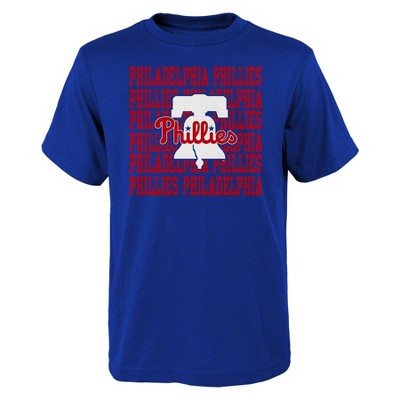 Mlb Philadelphia Phillies Boys' Poly T-shirt : Target