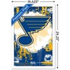 Trends International NHL St. Louis Blues - Maximalist Logo 23 Framed Wall Poster Prints - 3 of 4