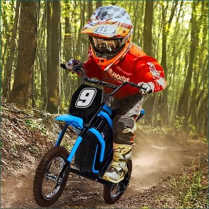 Kids Dirt Bike Electric, 350W Electric Motorcycle-Up to 14.29MPH, 2-Speed Modes Motorcycle for Kids Ages 3-10 - 1 of 4