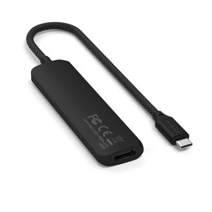Satechi 4-IN-1 USB-C Slim Multiport with 4K - Black - 1 of 4