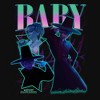 Juniors KPop Demon Hunters Baby Saja Collage Superstar T Shirt - 2 of 4