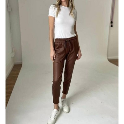 Women's Coated Zip Jogger Pant - SIX/FIFTY