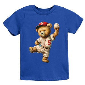 The Juniper Shop Baseball Bear Youth Short Sleeve Tee - 1 of 4