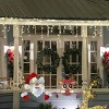 Christmas Fence Peeker with Santa and Elk, Outdoor Holiday Yard Decoration for Garden Patio Home Festive Decor - 4 of 4