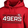 NFL San Francisco 49ers Play Action Big & Tall Fleece Hoodie Sweatshirt - 3 of 3