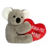 Aurora Small JUST SAYIN' Koalified To Be Mine JUST SAYIN' Witty Stuffed Animal Gray 9" - 2 of 4