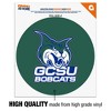 Georgia College Bobcats Logo Automotive Car Window Locker Circle Bumper Sticker - 3 of 4