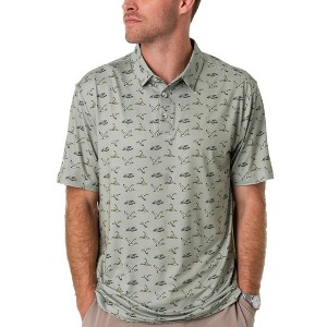 Burlebo Men's Performance Short Sleeve Polo Golf Shirt - 1 of 4