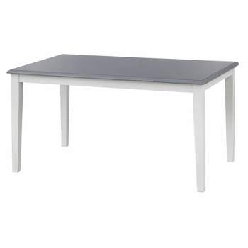 Helena Dining Table White/Gray - Buylateral