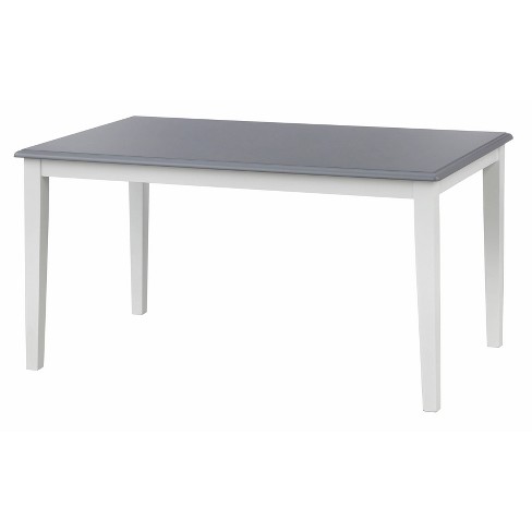 Dining table grey outlet legs