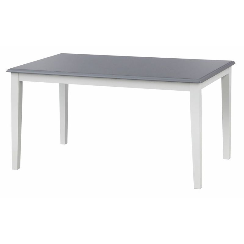 Helena Dining Table White/Gray - Buylateral, 1 of 7