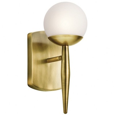 Kichler Lighting Jasper 1 - Light Sconce in  Natural Brass