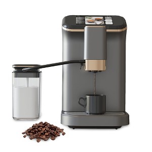 20Bar Fully Auto Espresso Machine with Dual Boiler & Zero Cleaning - 1 of 4