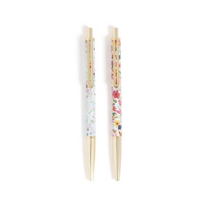 U Brands 2pk Gel Pens Black Ink Avalon Bountiful Bouquet - 1 of 4