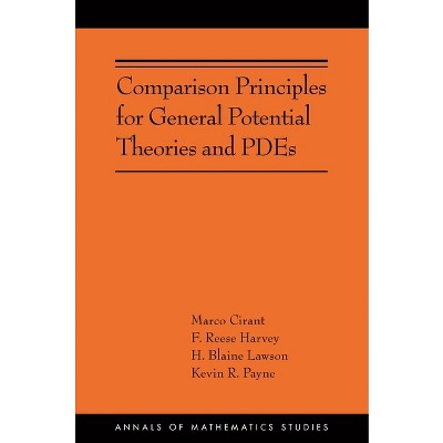 Comparison Principles for General Potential Theories and Pdes - (Annals of Mathematics Studies) (Paperback)