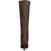 Allegra K Women's Pointy Toe Buckle Decor Side Zip Stiletto Heel Knee High Boots - 3 of 4