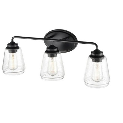 Millennium Lighting 3 - Light Vanity in  Matte Black