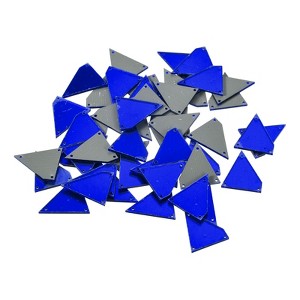 Unique Bargains Sew on Acrylic Irregular Mirror Beads for Evening Dresses Cloth 50 Pcs - 1 of 4